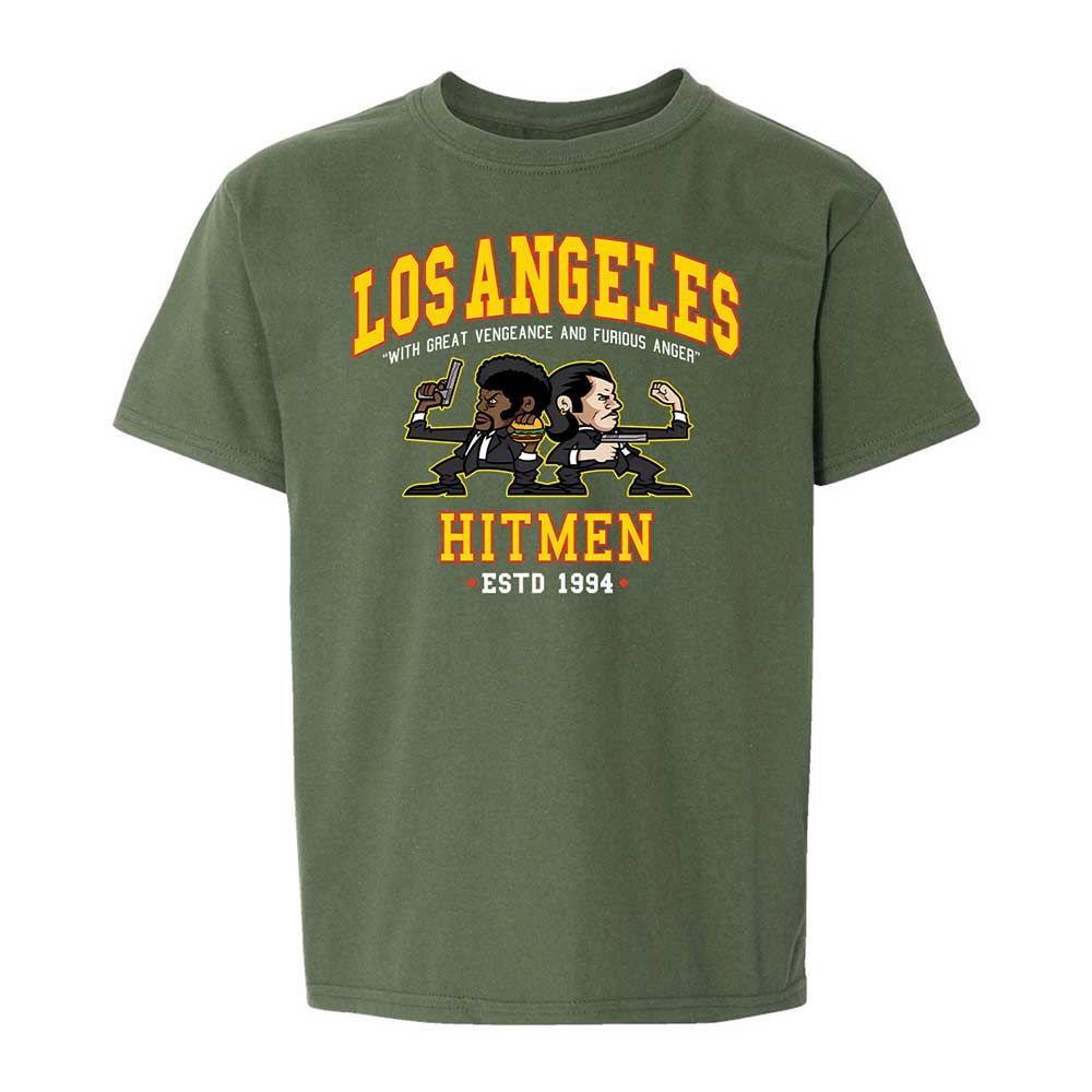 Kids T-Shirt - ZH6GLLY1 - Military Green - 19