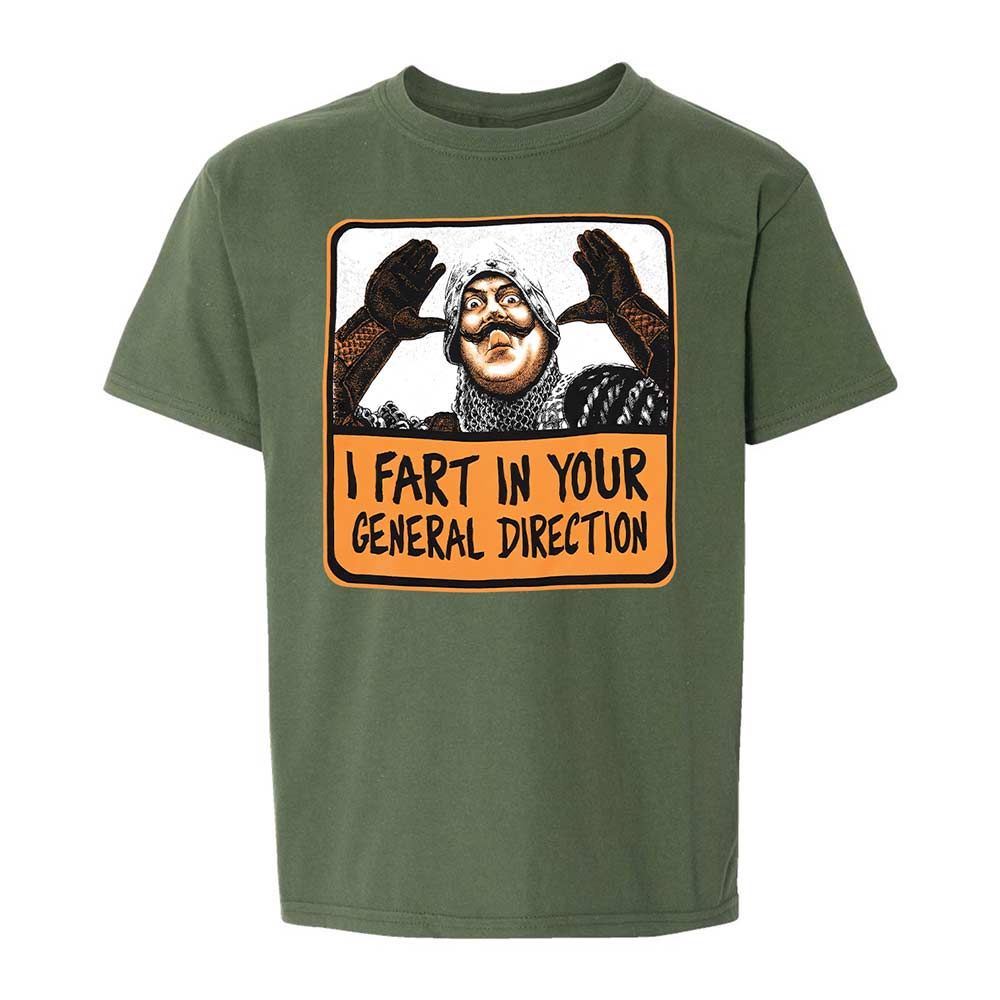 Kids T-Shirt - MJ4CZHUH - Military Green - 19