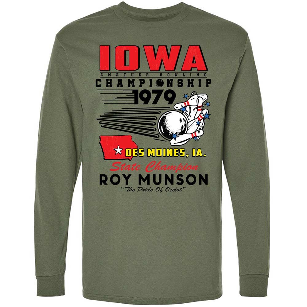 Long Sleeve T-Shirt - LADG67GS - Military Green - 19