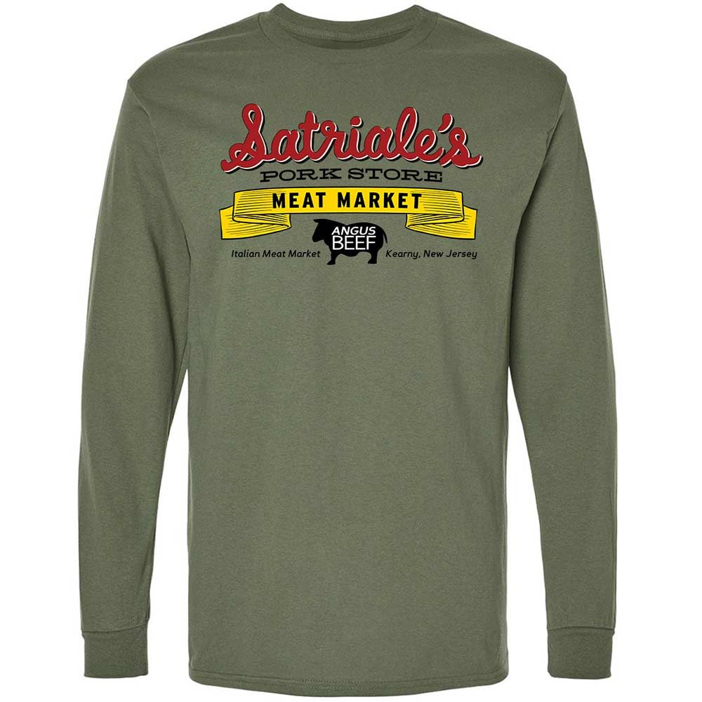 Long Sleeve T-Shirt - YZ13Q2NY - Military Green - 19