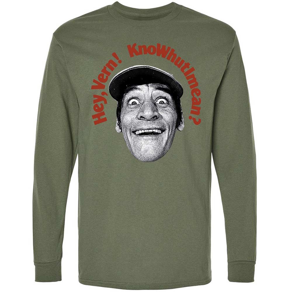 Long Sleeve T-Shirt - 8S6EA86S - Military Green - 19