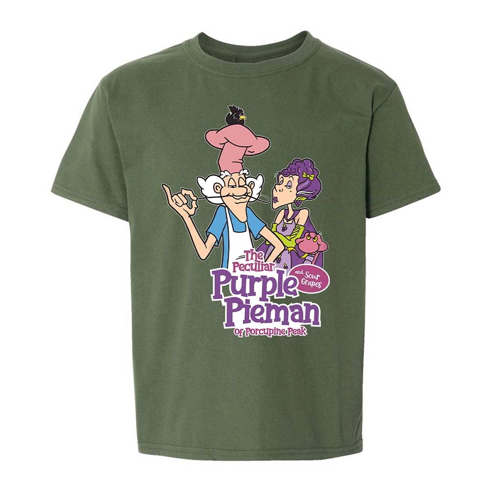 The Peculiar Purple Pie Man - Military Green - 19