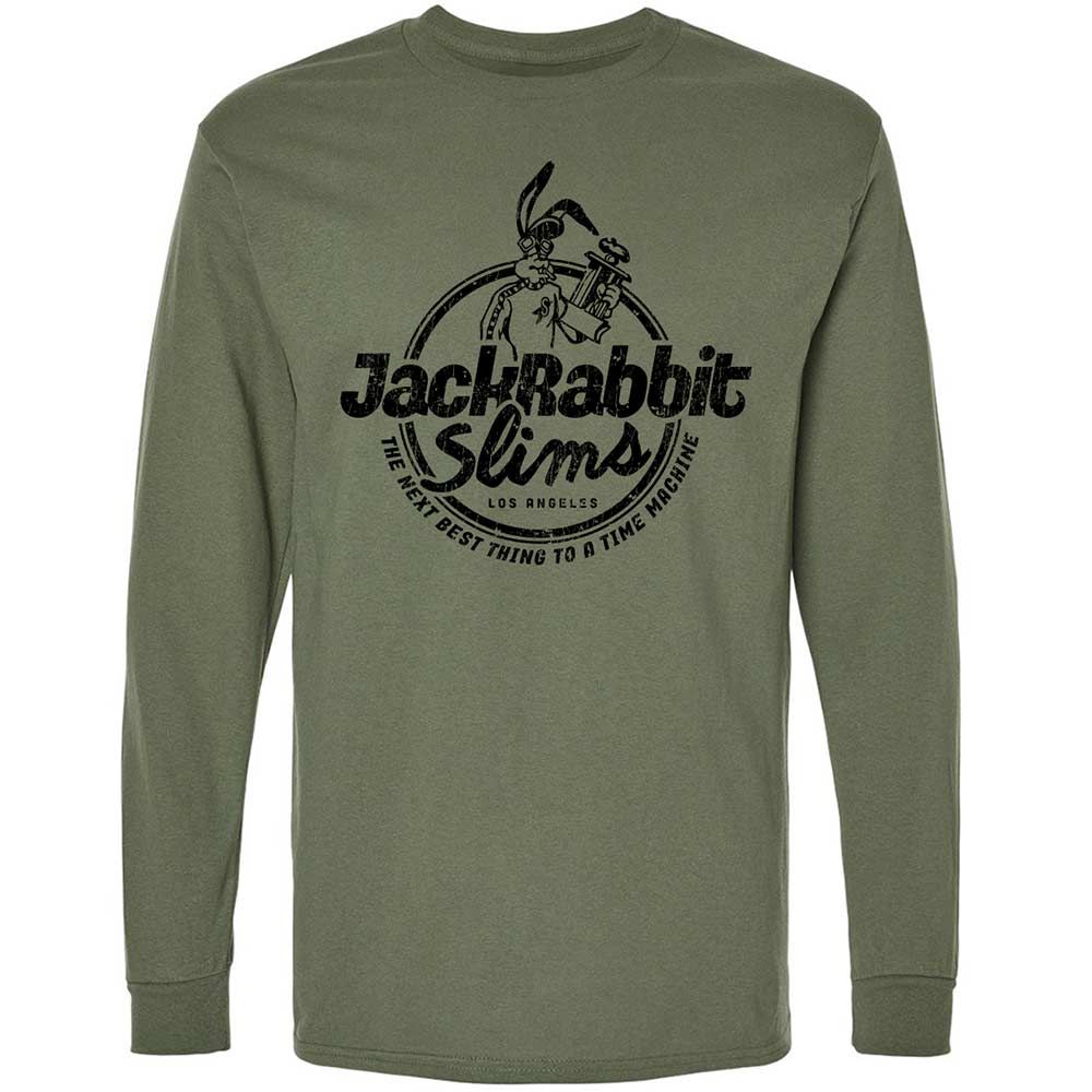 Long Sleeve T-Shirt - 49A5CDWC - Military Green - 19
