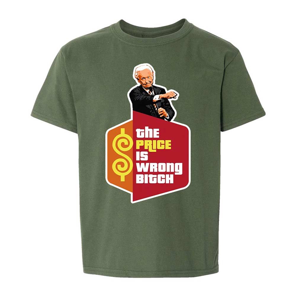 Kids T-Shirt - 8LYCVT46 - Military Green - 19