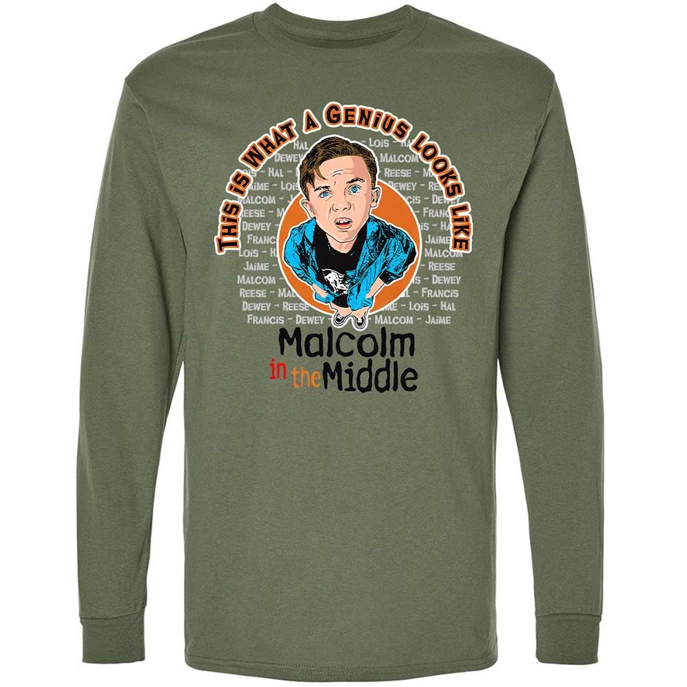 Long Sleeve T-Shirt - JFPY61RU - Military Green - 19