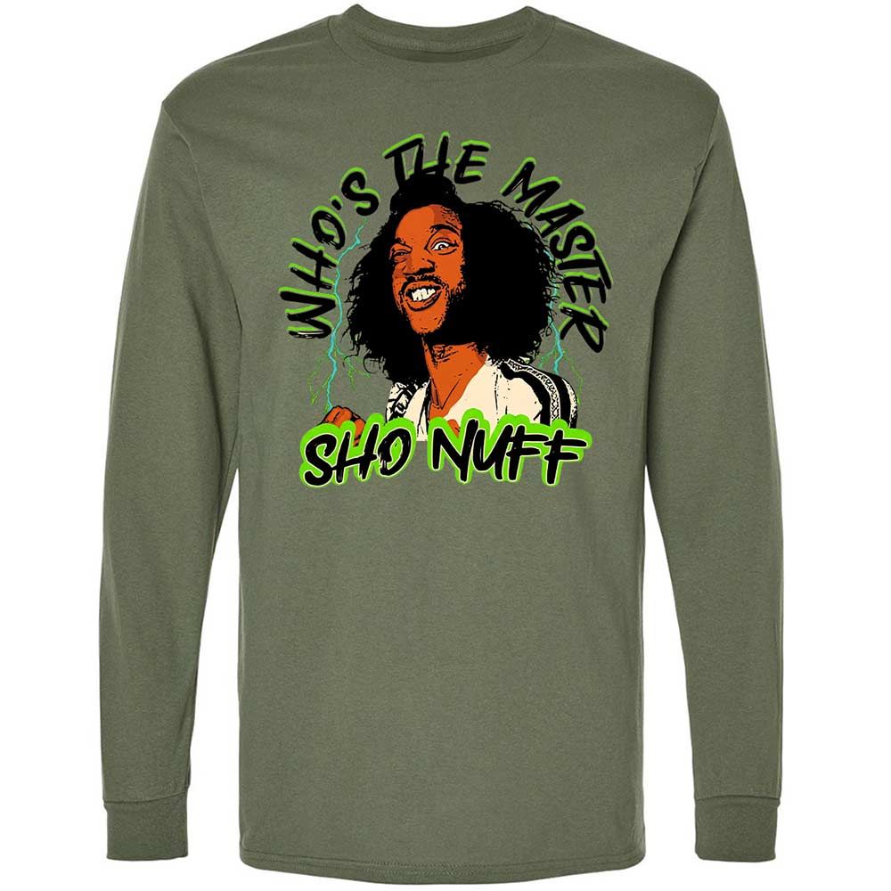 Long Sleeve T-Shirt - PA85J9WZ - Military Green - 19