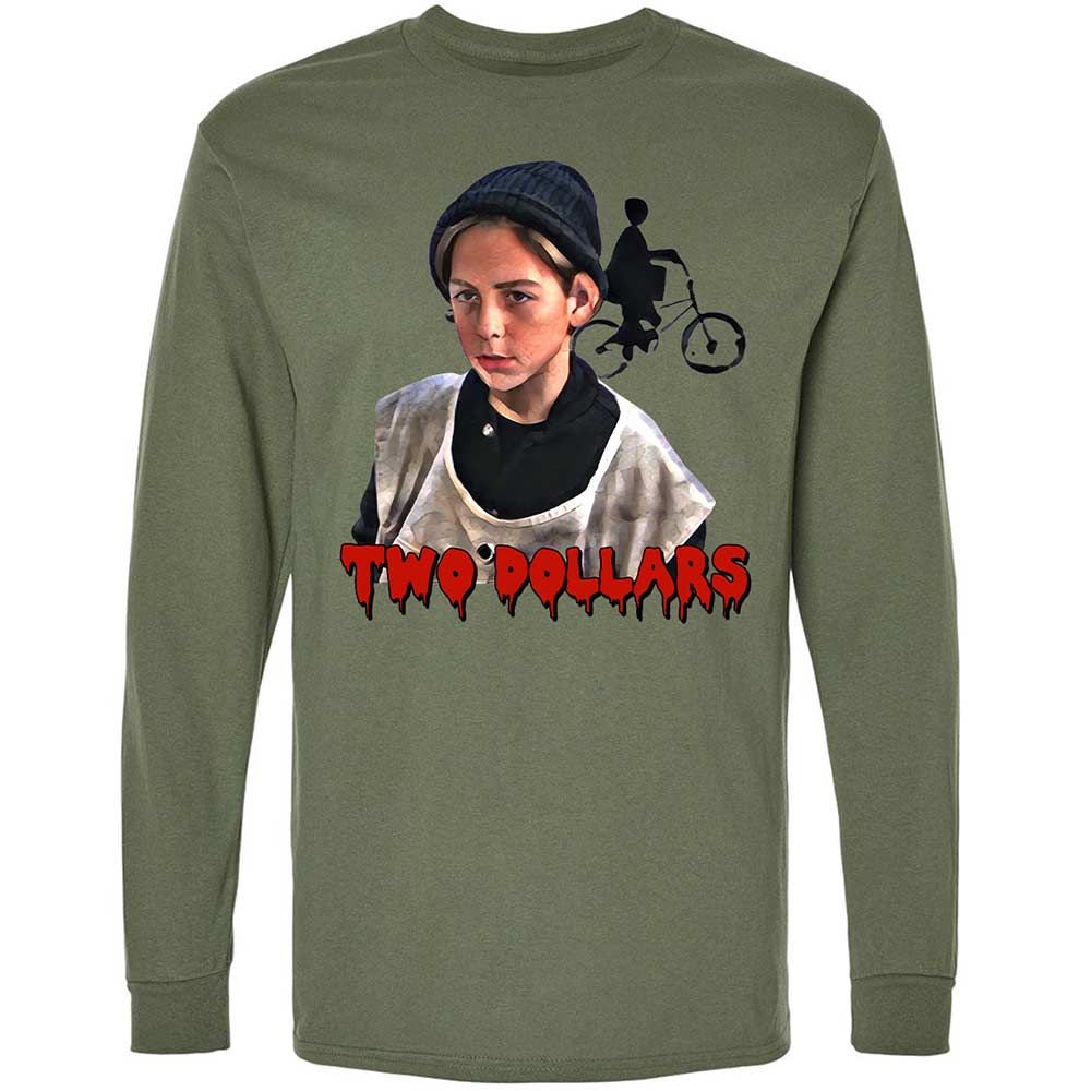 Long Sleeve T-Shirt - BRHNM7R6 - Military Green - 19