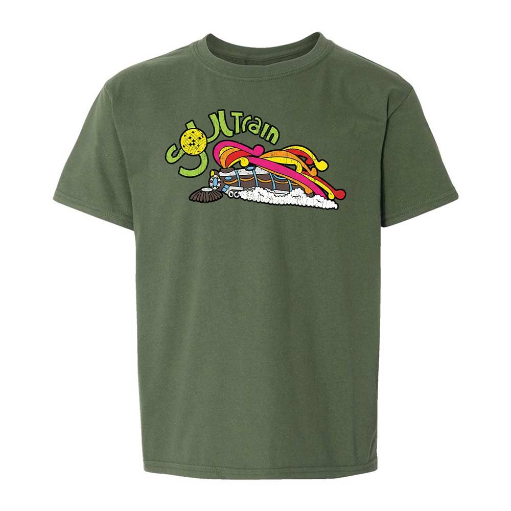 Kids T-Shirt - A4DZCXAJ - Military Green - 19