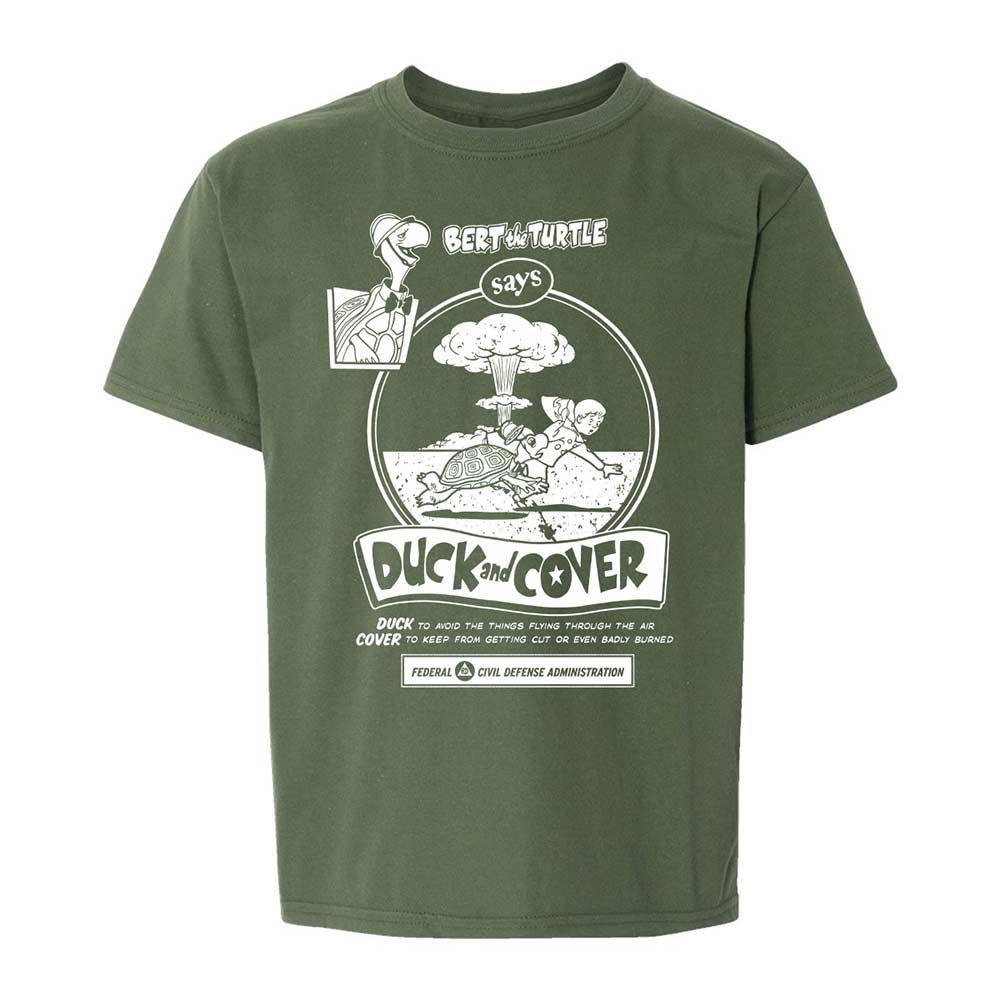 Kids T-Shirt - K7L9FKGV - Military Green - 19