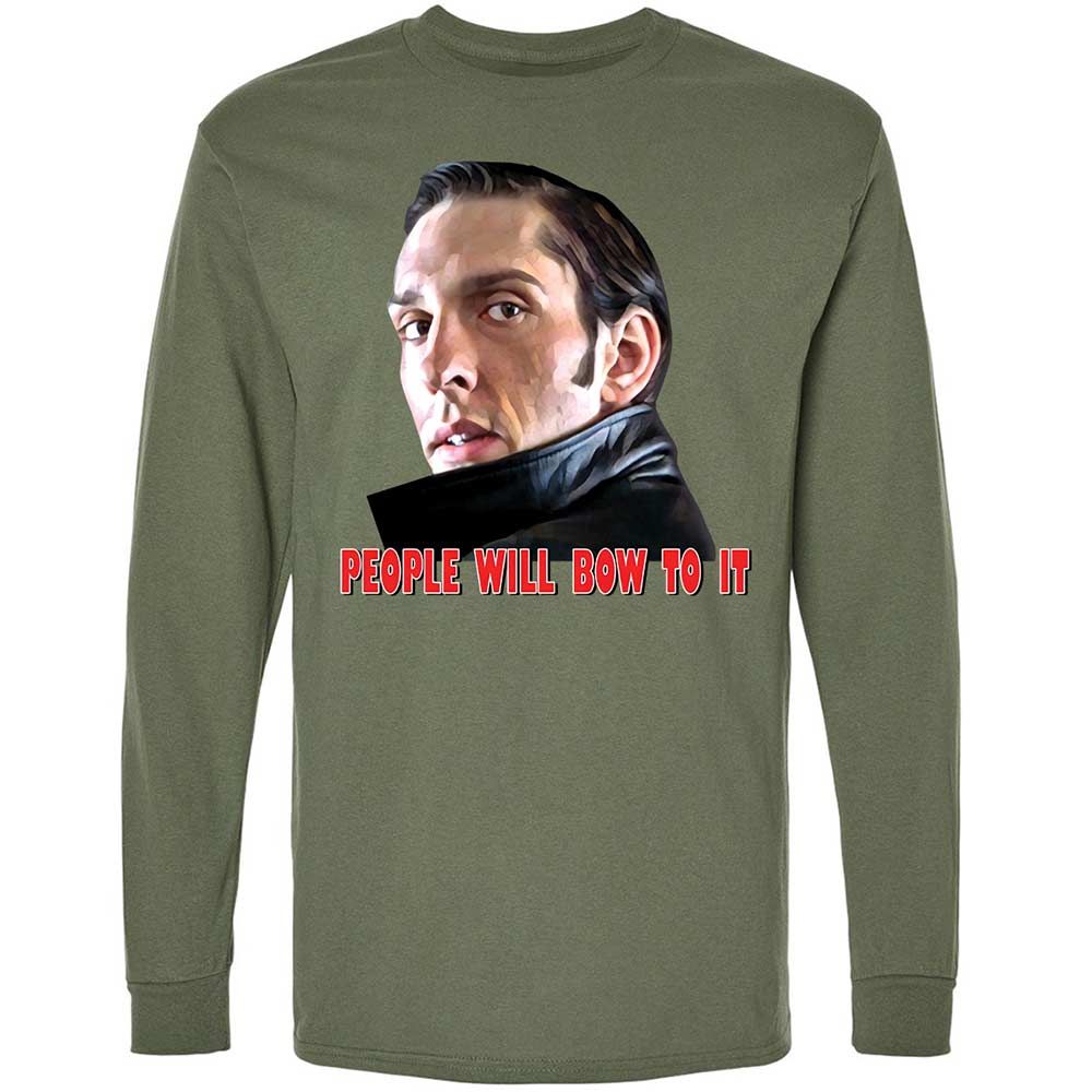 Long Sleeve T-Shirt - BNAK7K9S - Military Green - 19