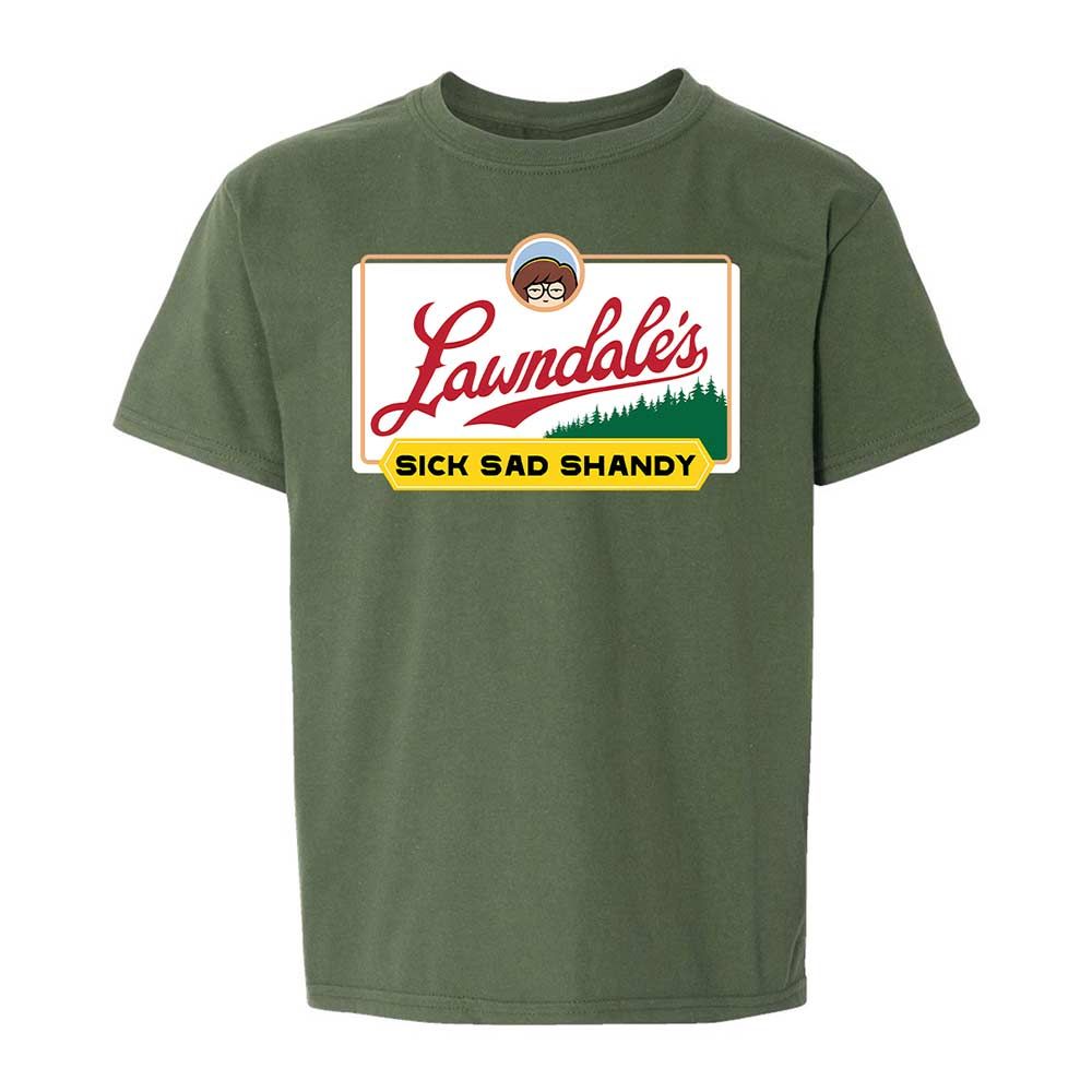 Kids T-Shirt - QCXUZP7V - Military Green - 19