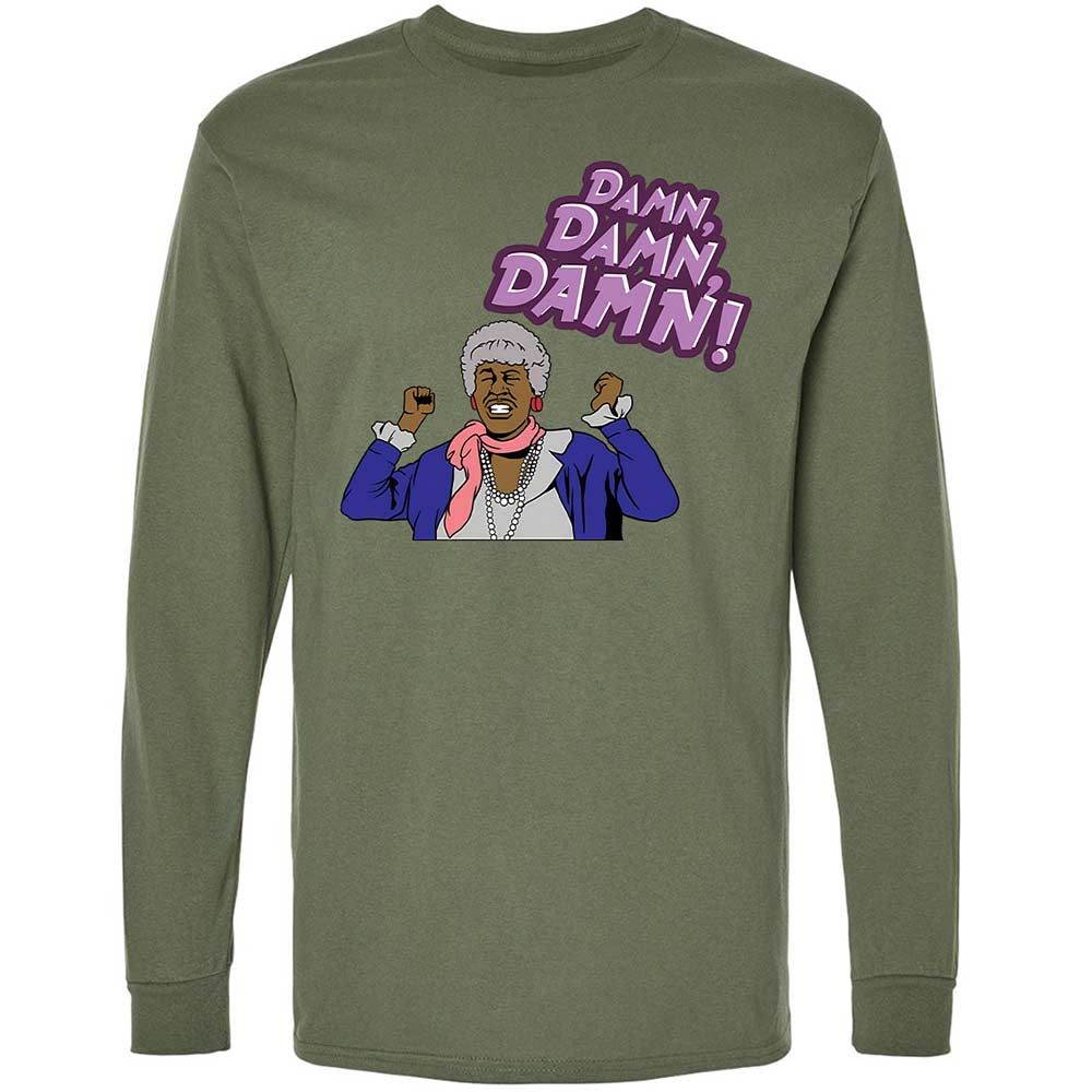 Long Sleeve T-Shirt - CC5WYAL4 - Military Green - 19