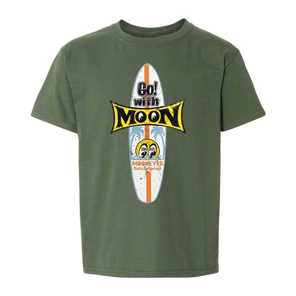 Kids T-Shirt - W37D8LGY - Military Green - 19