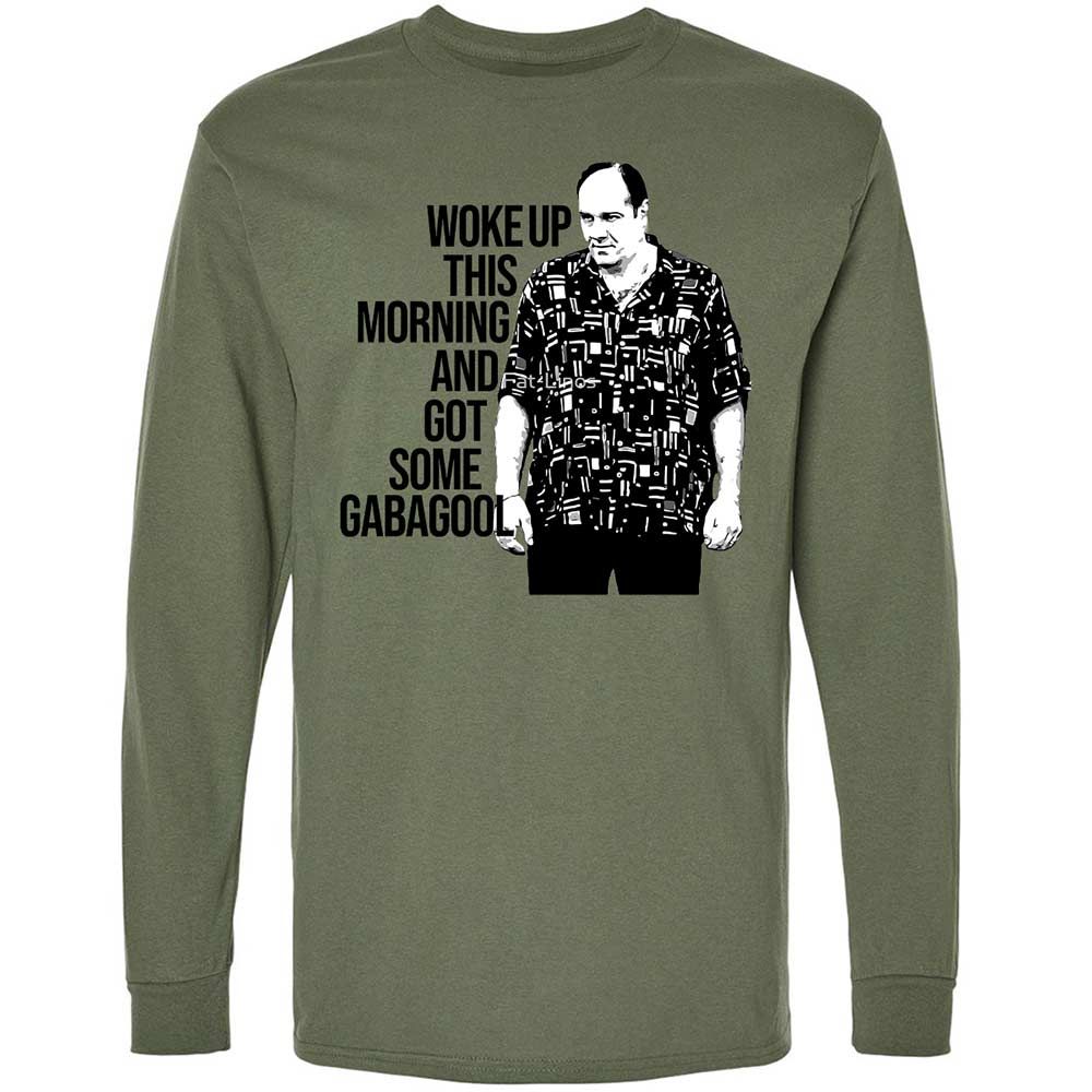 Long Sleeve T-Shirt - MX5ABHQT - Military Green - 19