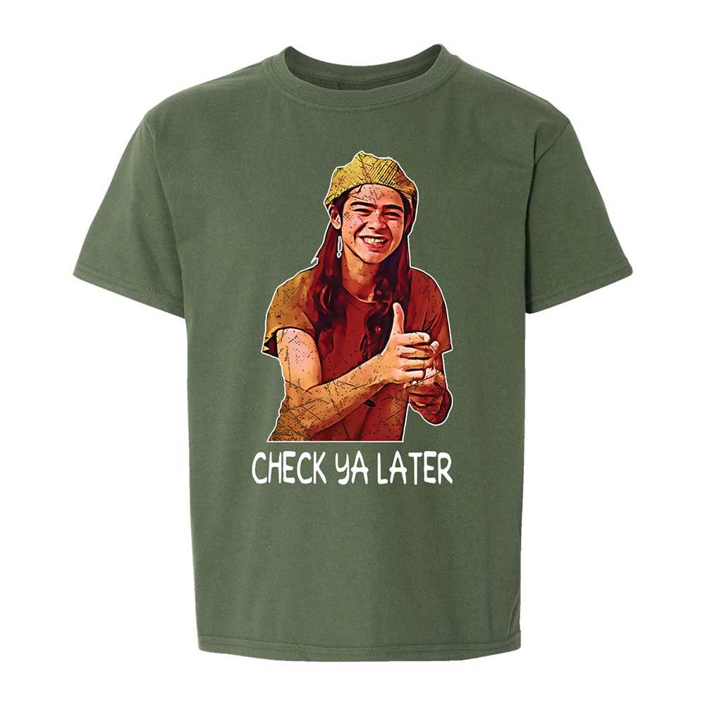 Kids T-Shirt - 6T9K9X6C - Military Green - 19