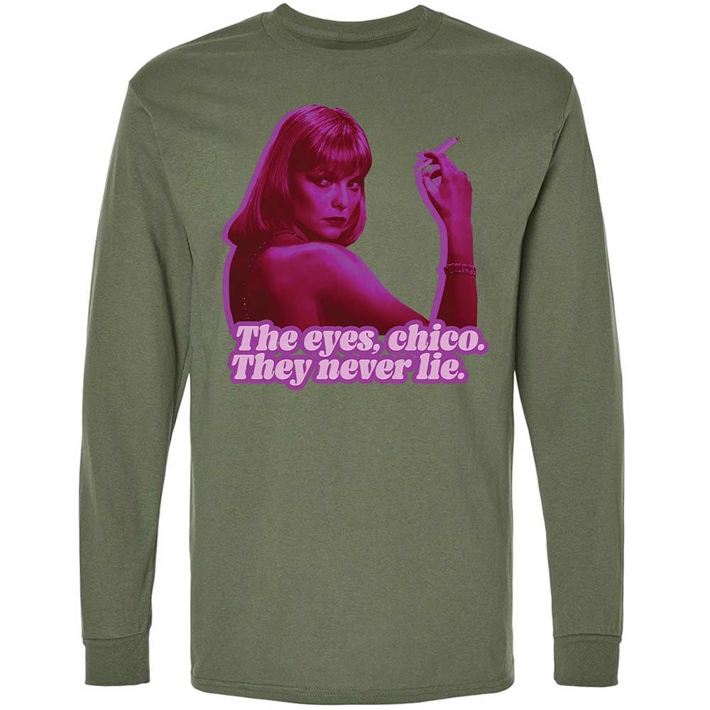 Long Sleeve T-Shirt - KZ3UFQFC - Military Green - 19