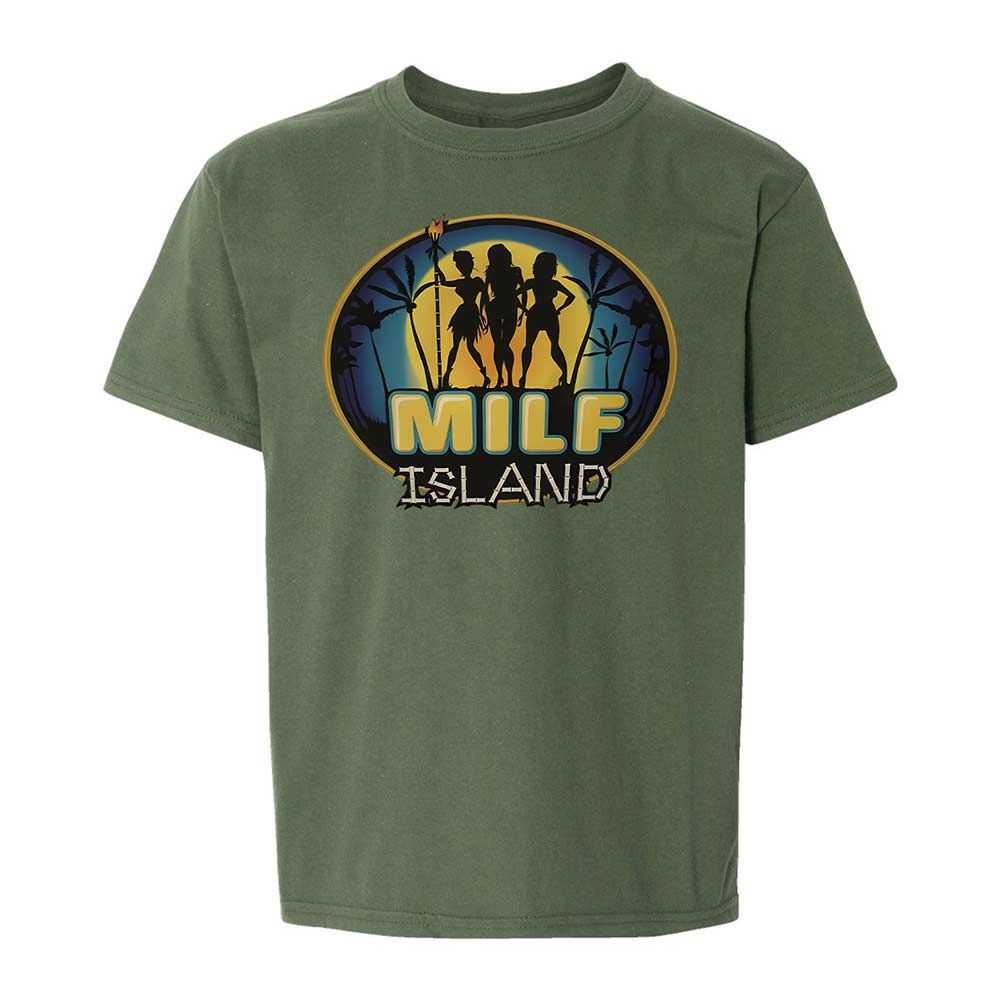Kids T-Shirt - CXL2TBQM - Military Green - 19