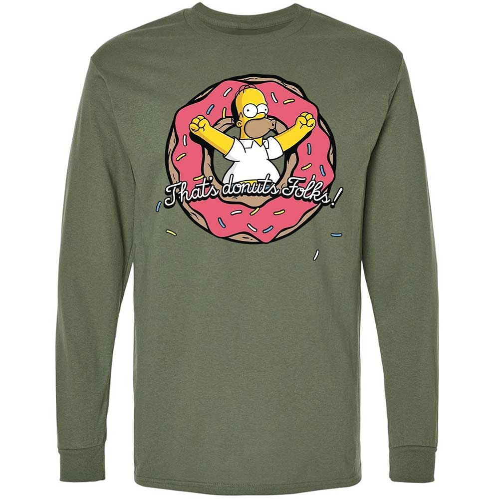 Long Sleeve T-Shirt - SESWCR8T - Military Green - 19