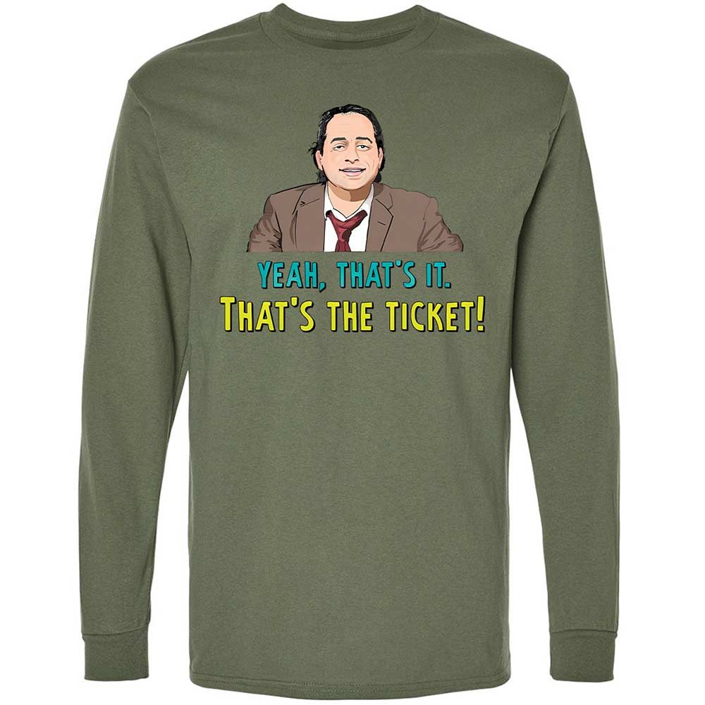Long Sleeve T-Shirt - 2ZETXSNF - Military Green - 19