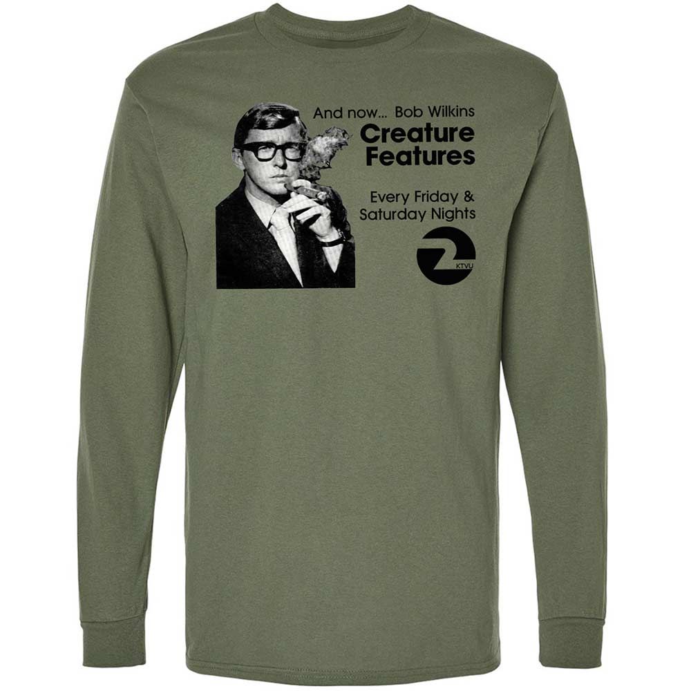 Bob Wilkins Creature Features - Military Green - 19