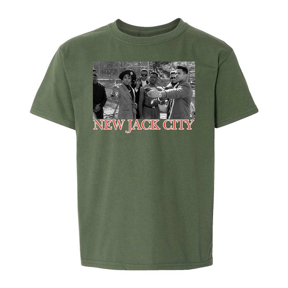 Kids T-Shirt - 6R541EB6 - Military Green - 19