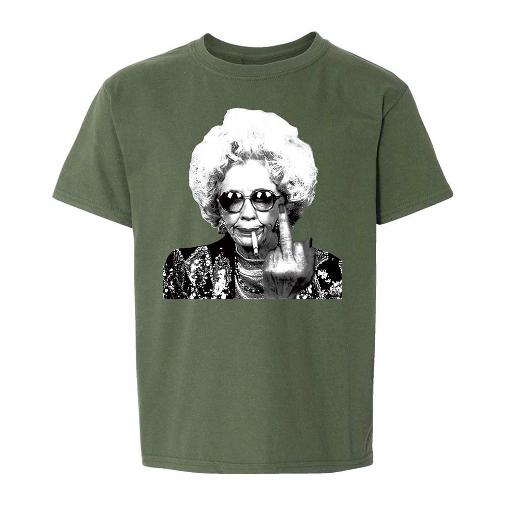 Badass Grandma - Military Green - 19