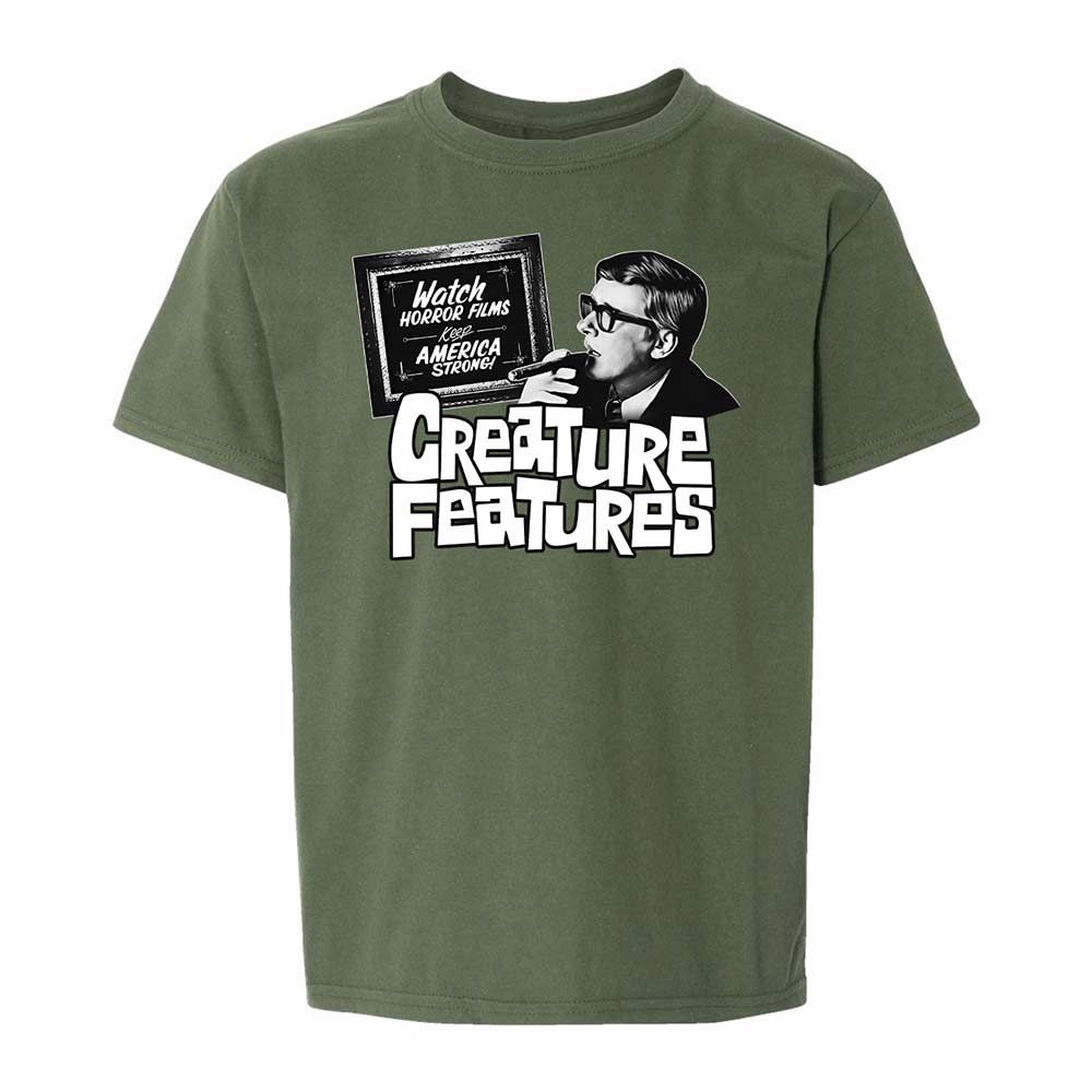 Bob Wilkins Creature Features - Military Green - 19