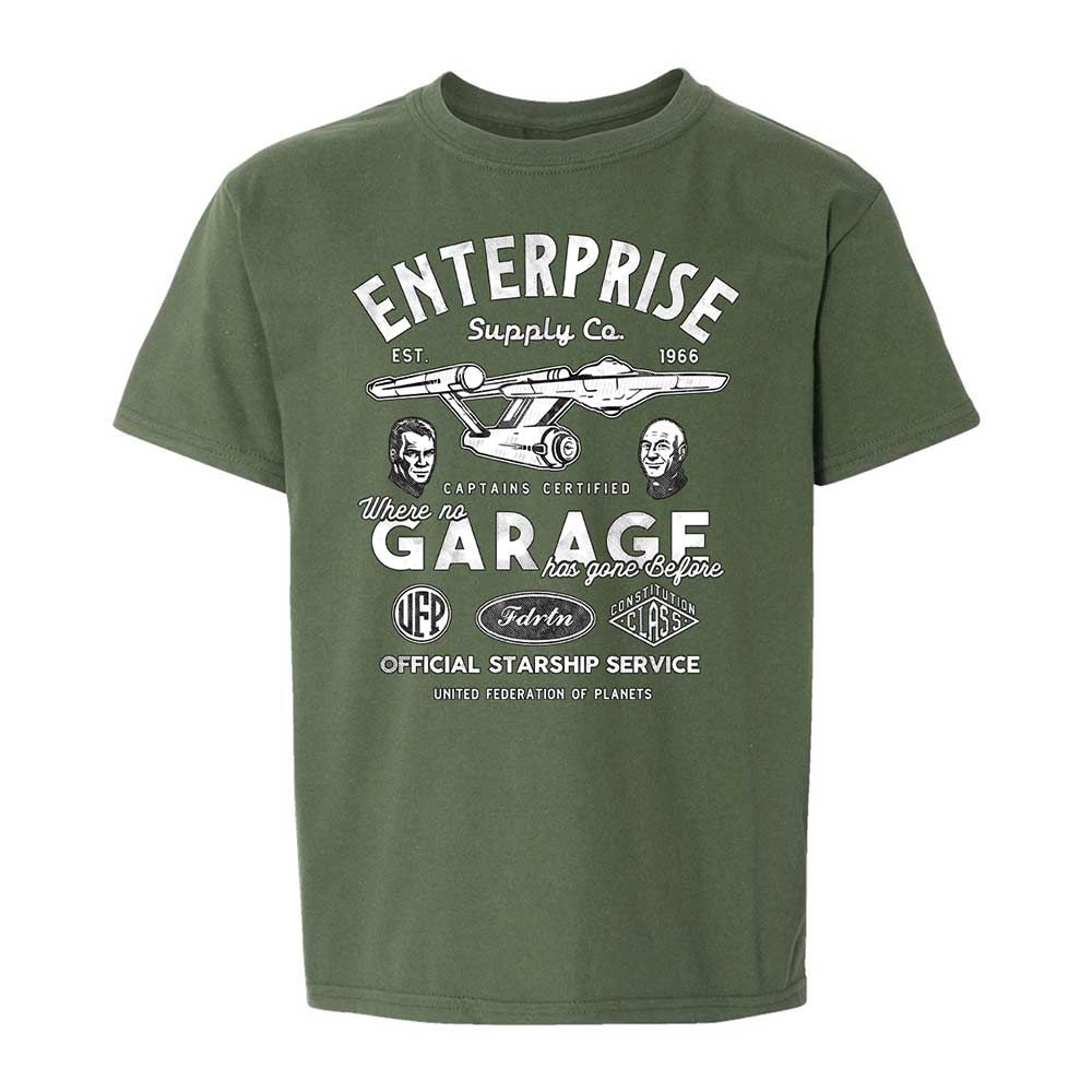 Kids T-Shirt - UAC66889 - Military Green - 19
