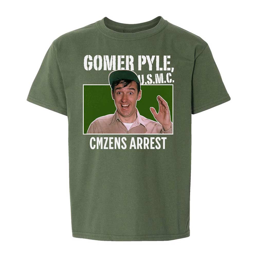 Kids T-Shirt - WZLDCPHN - Military Green - 19