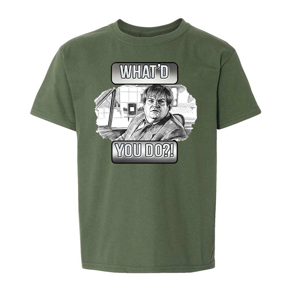 Kids T-Shirt - XFMGCFE8 - Military Green - 19