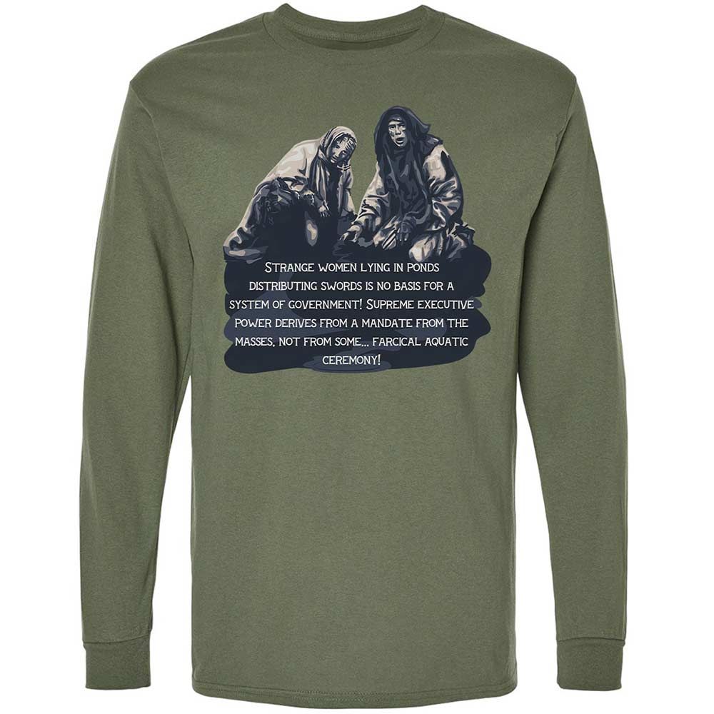 Long Sleeve T-Shirt - 2T4AG5B6 - Military Green - 19