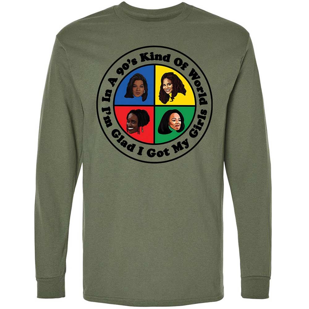 Long Sleeve T-Shirt - 177DQRM1 - Military Green - 19