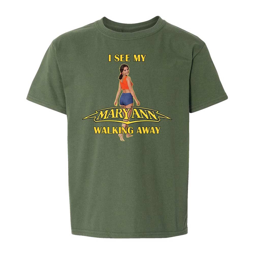 Kids T-Shirt - T9LSPAEQ - Military Green - 19