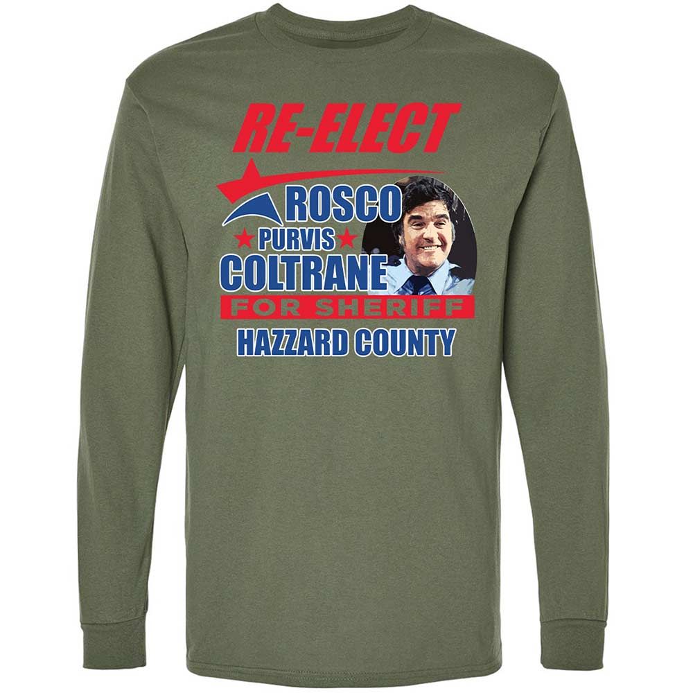 Long Sleeve T-Shirt - F9BYP7RD - Military Green - 19