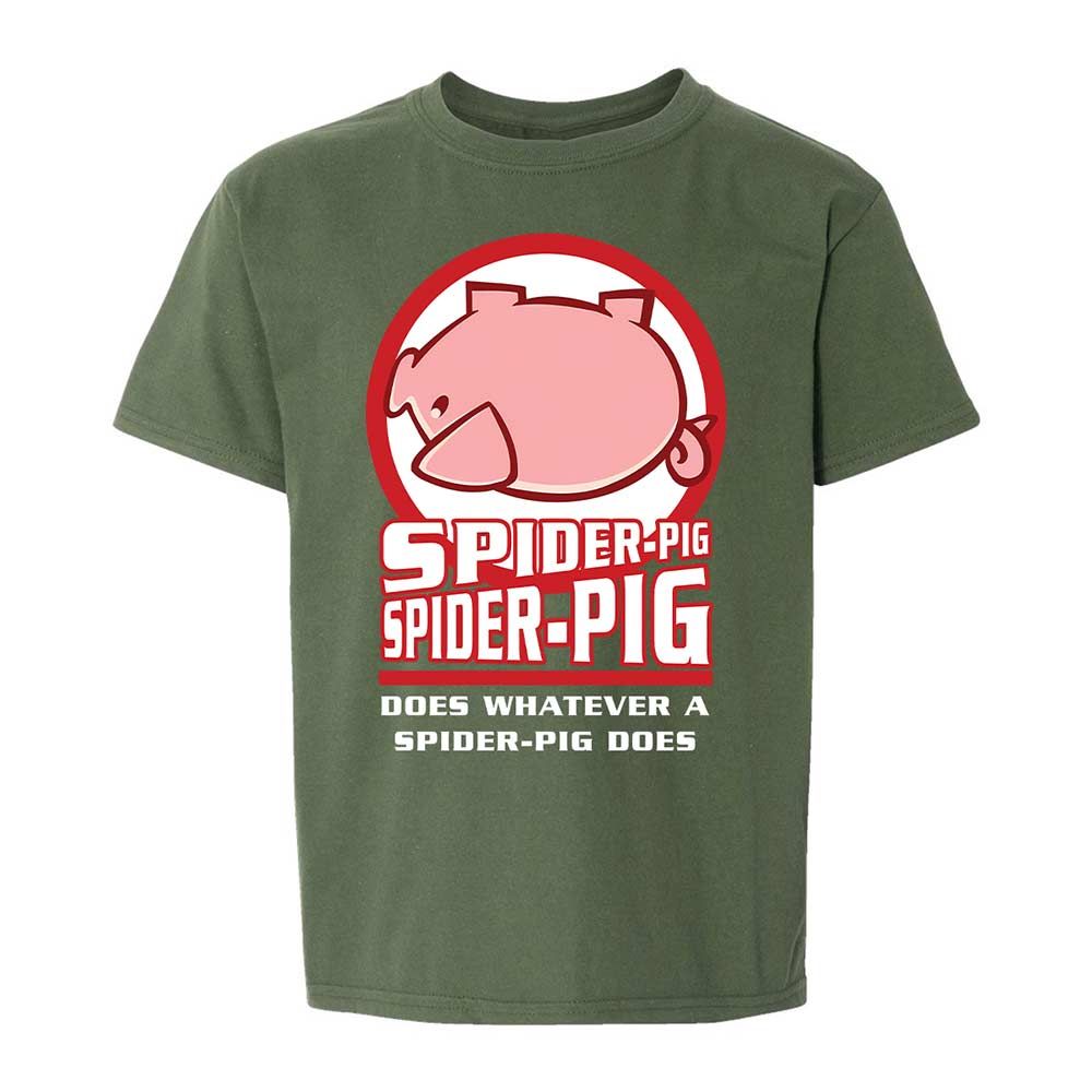 Spider-Pig, Spider-Pig - Military Green - 19
