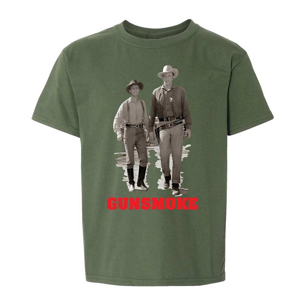 Kids T-Shirt - M4R5XDEV - Military Green - 19