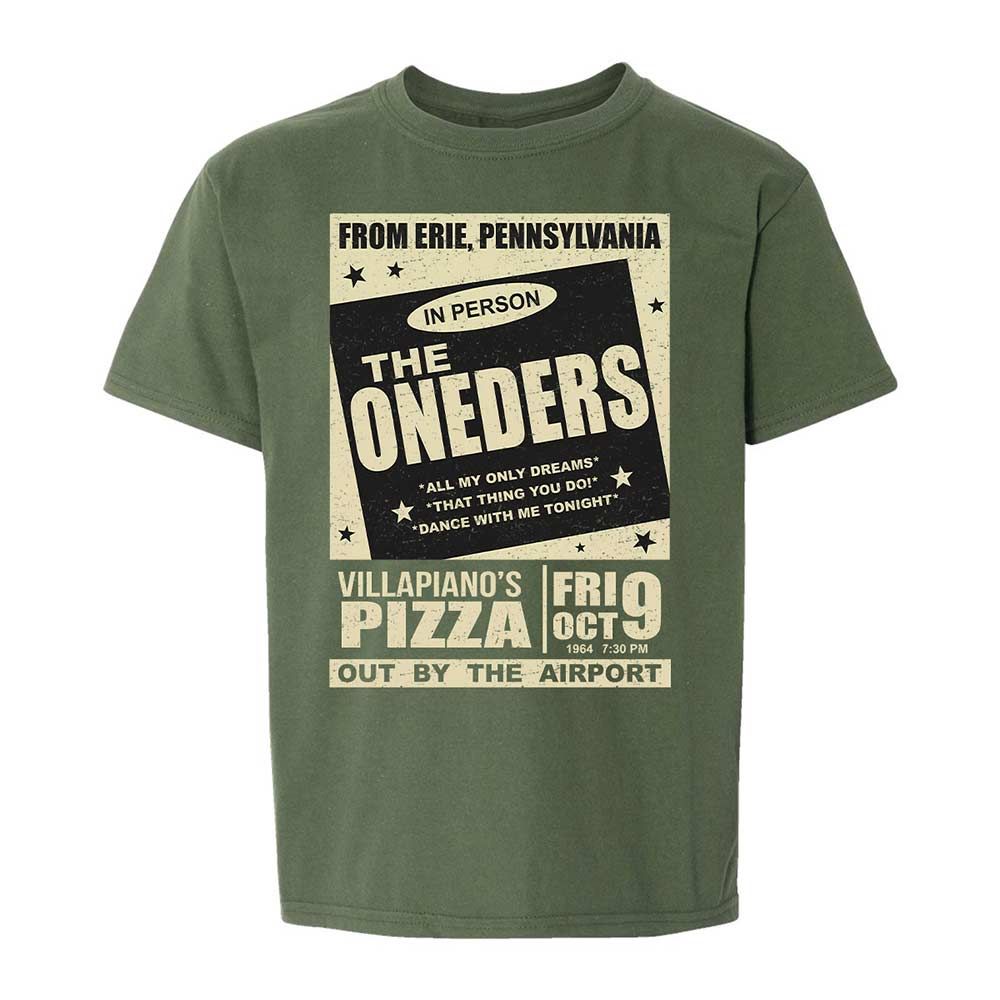 Kids T-Shirt - 5LWDHQLK - Military Green - 19