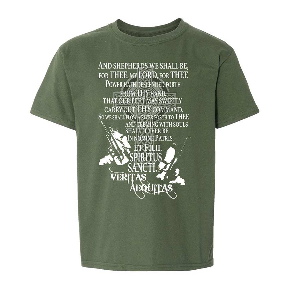 Kids T-Shirt - 8P1GY74K - Military Green - 19