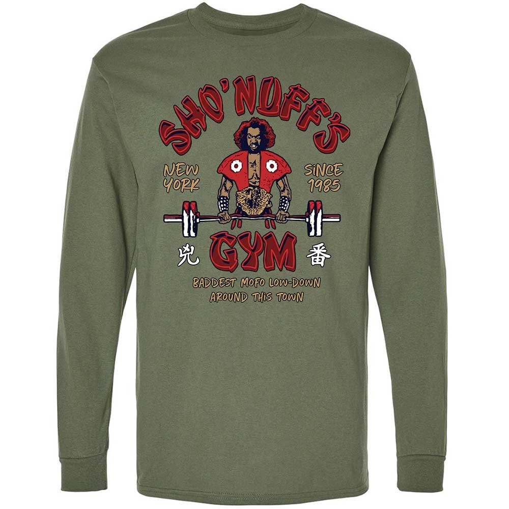 Sho'nuff's Gym - Military Green - 19