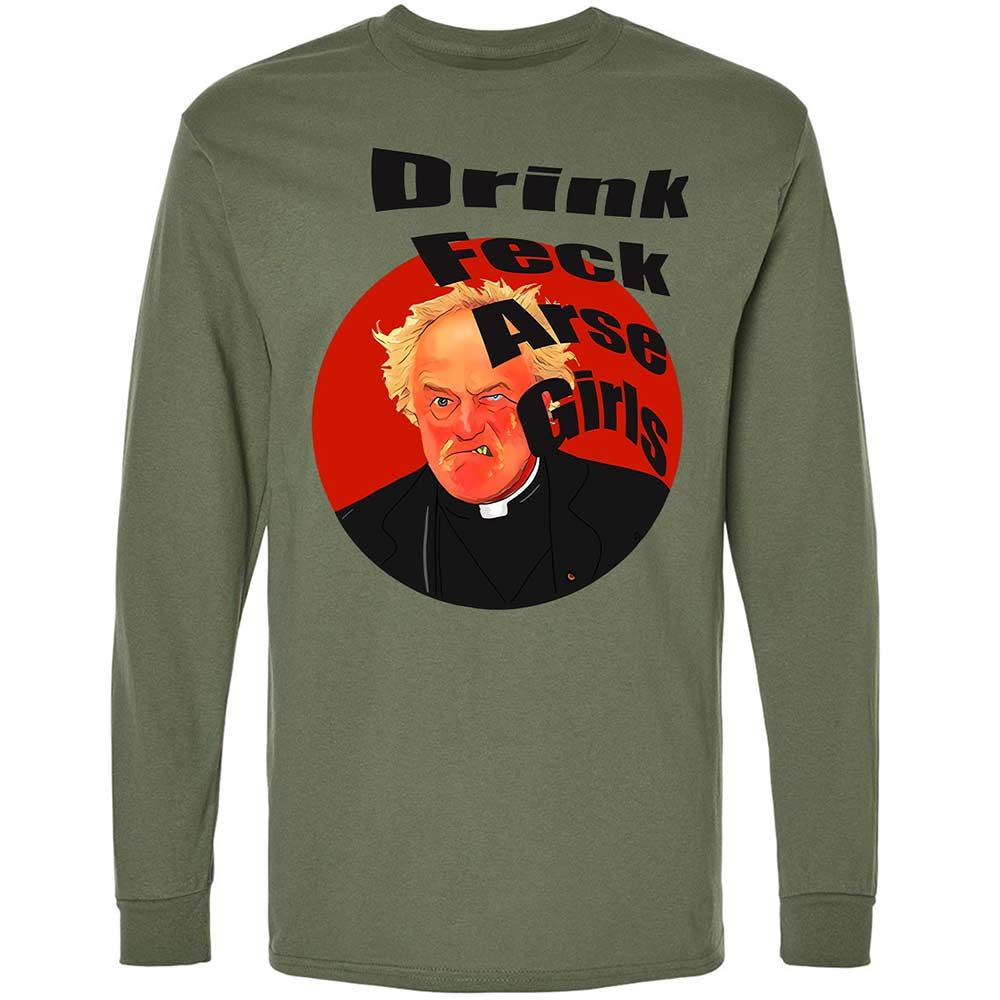 Long Sleeve T-Shirt - YWNVAZJB - Military Green - 19