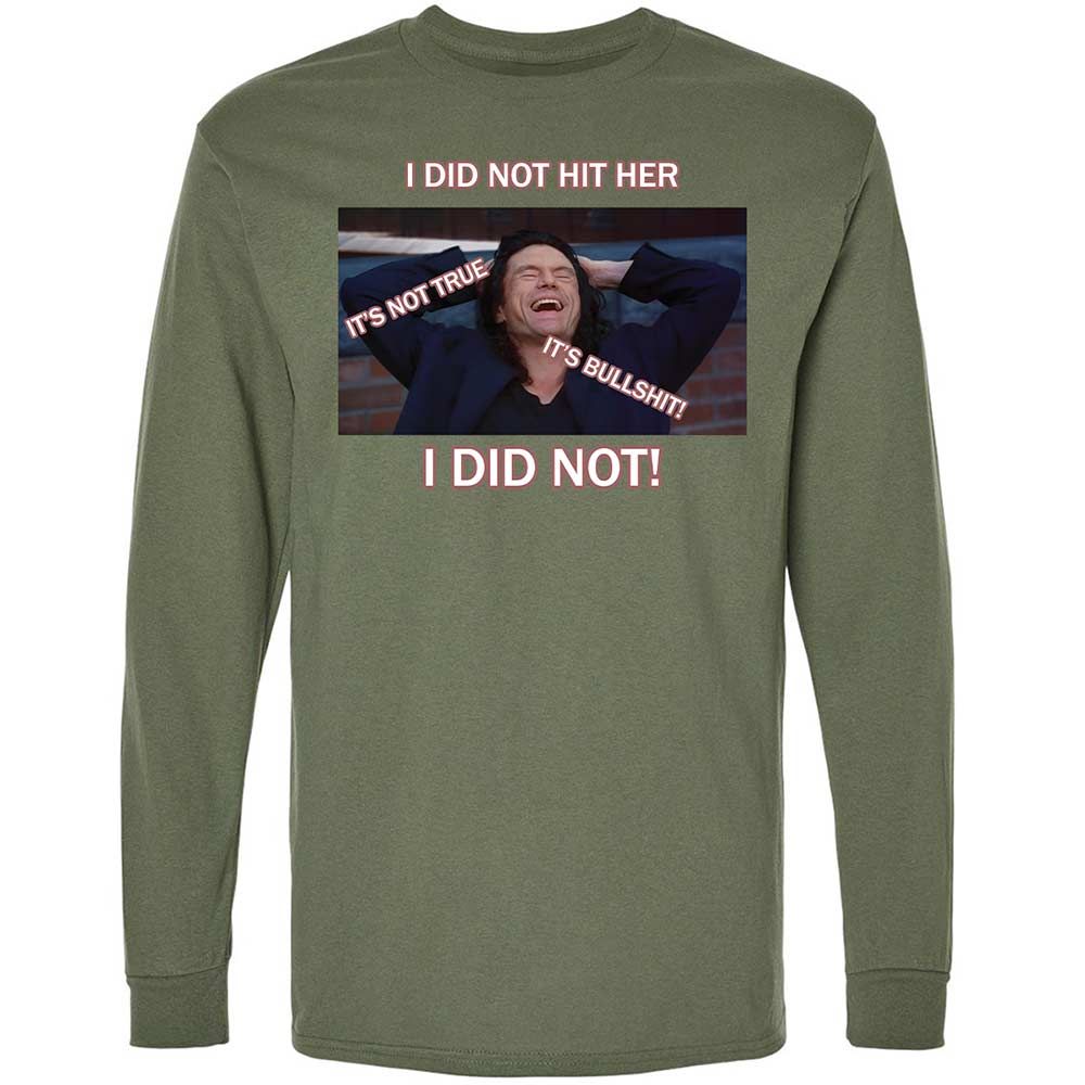 Long Sleeve T-Shirt - DNW2NE3R - Military Green - 19