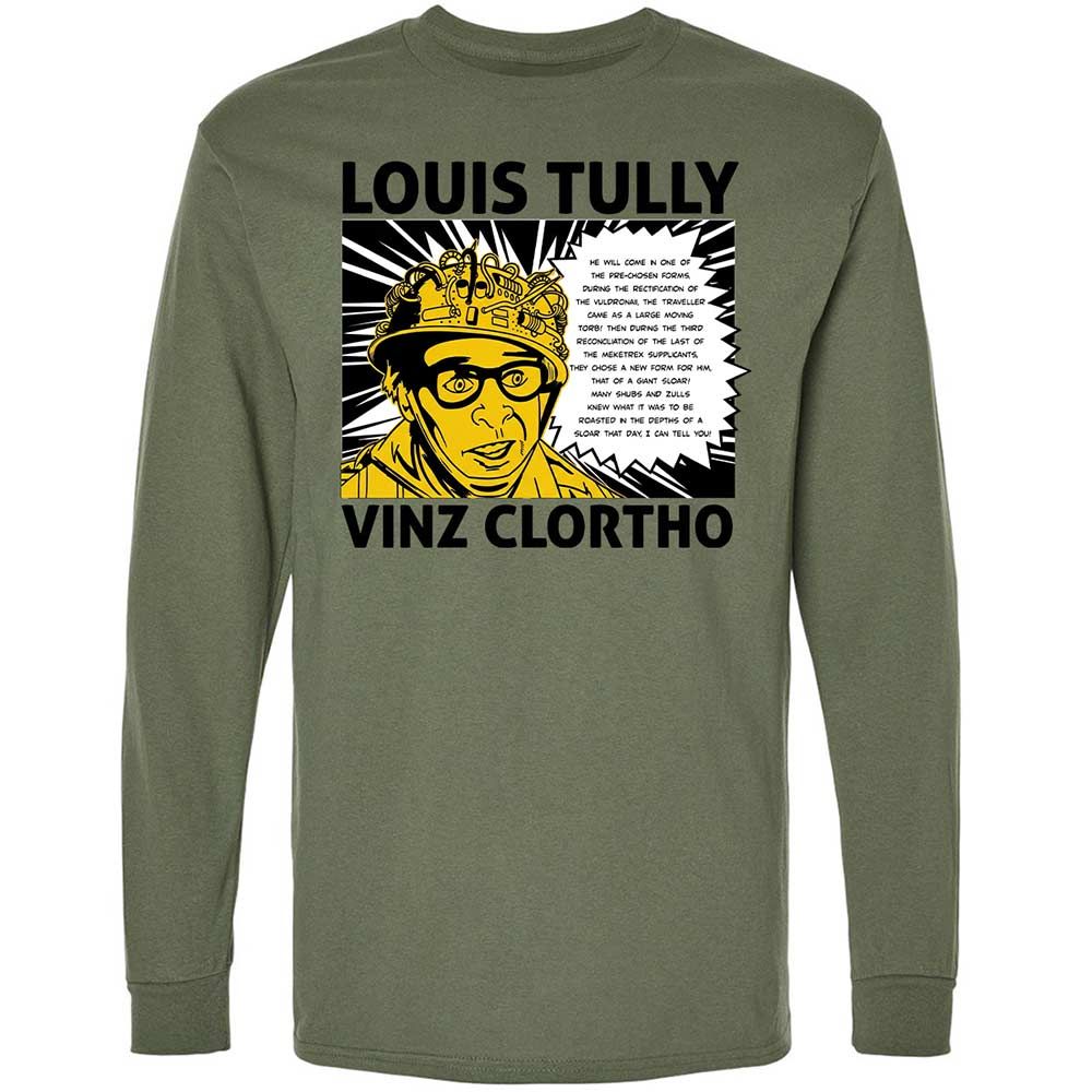 Long Sleeve T-Shirt - VQBVL2X6 - Military Green - 19