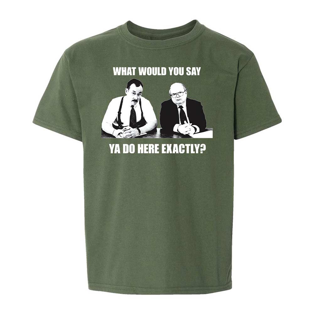 Kids T-Shirt - DJ5EYQLE - Military Green - 19