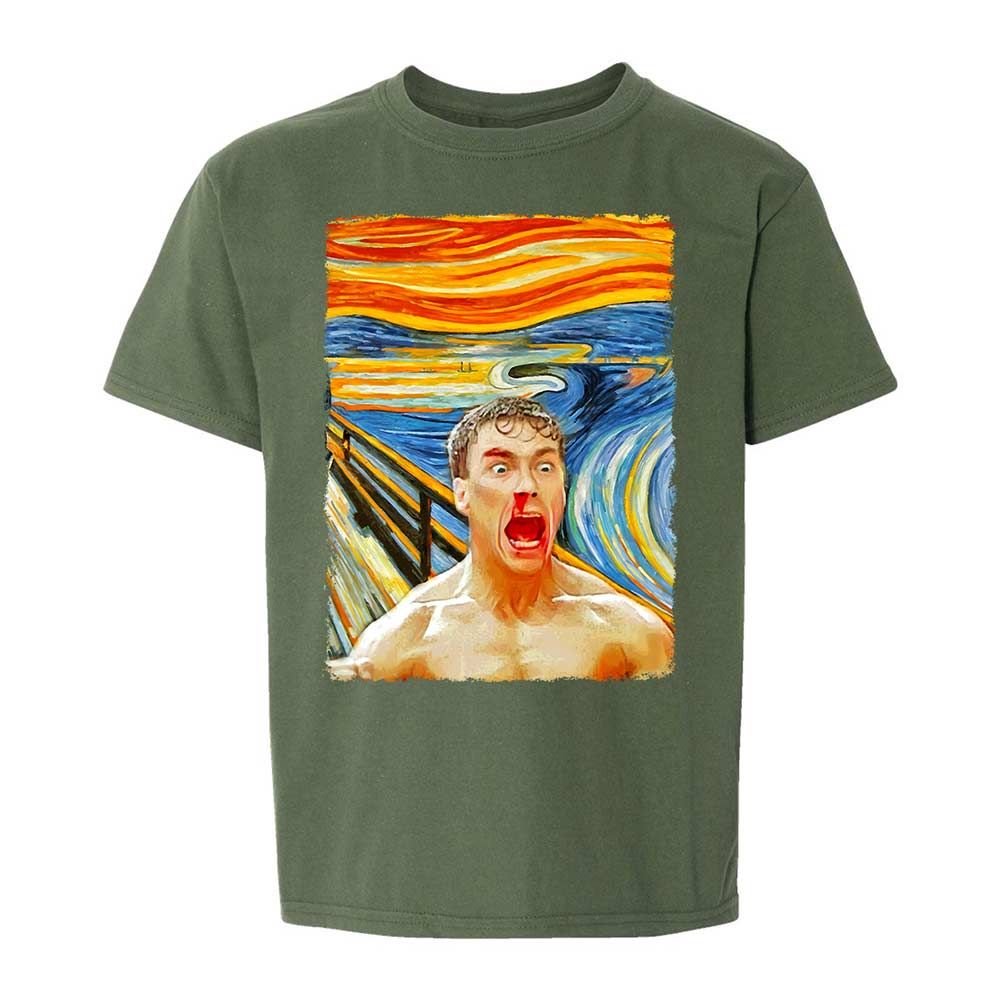 Kids T-Shirt - 8ZMP5W9E - Military Green - 19