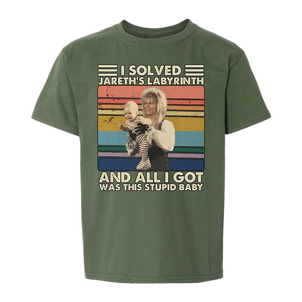 Kids T-Shirt - ZYJD851D - Military Green - 19