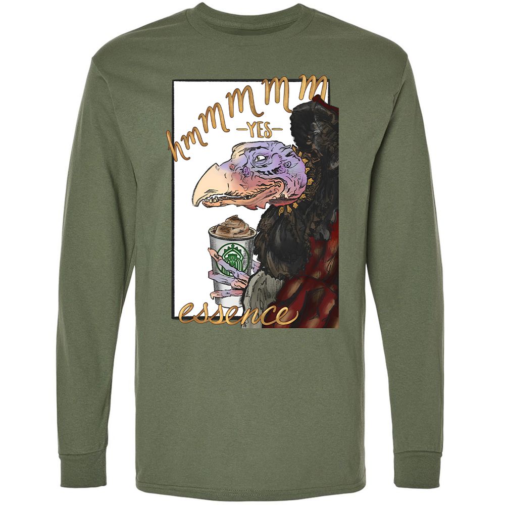 Long Sleeve T-Shirt - 8229AT82 - Military Green - 19
