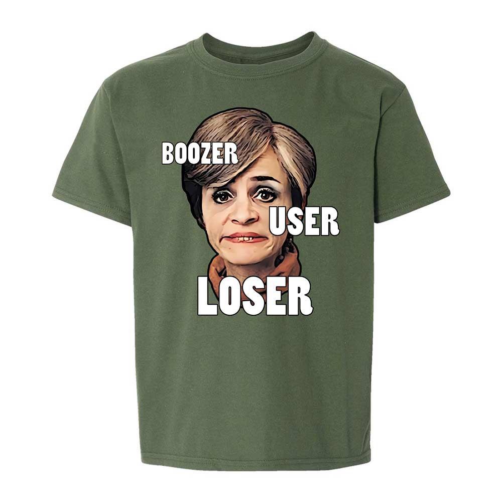 I was a boozer, a user, and a loser - Military Green - 19