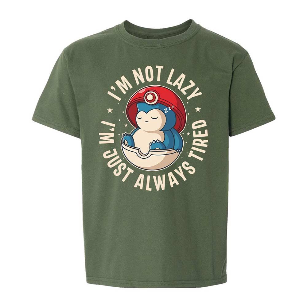 Kids T-Shirt - XMR48JL2 - Military Green - 19