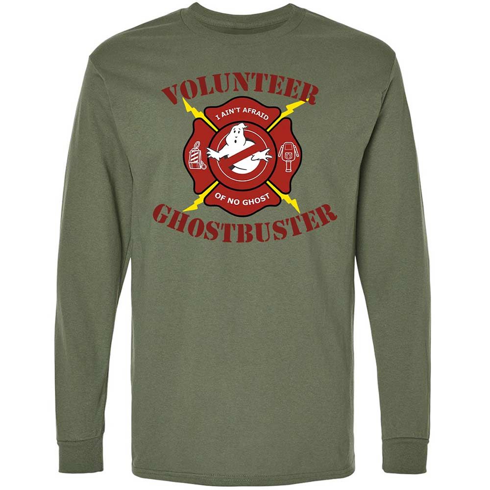 Long Sleeve T-Shirt - AJD93XXV - Military Green - 19