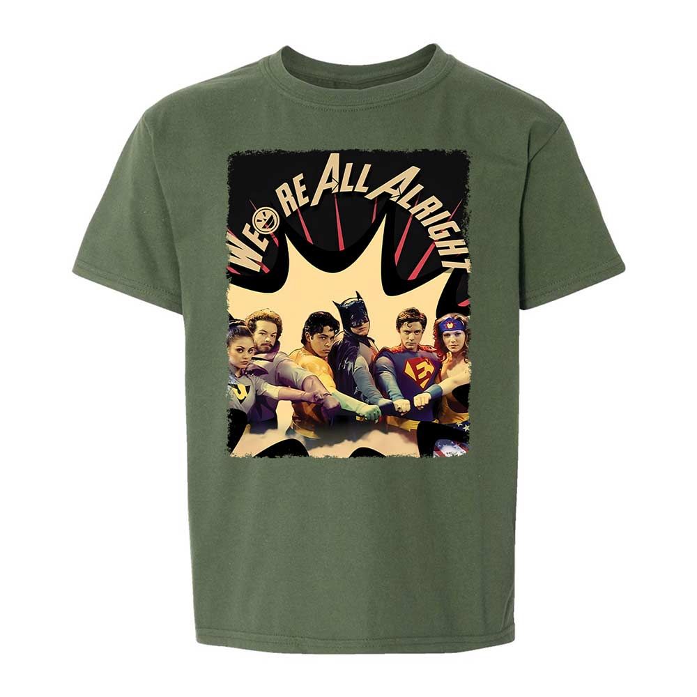 Kids T-Shirt - UWSYBUD5 - Military Green - 19
